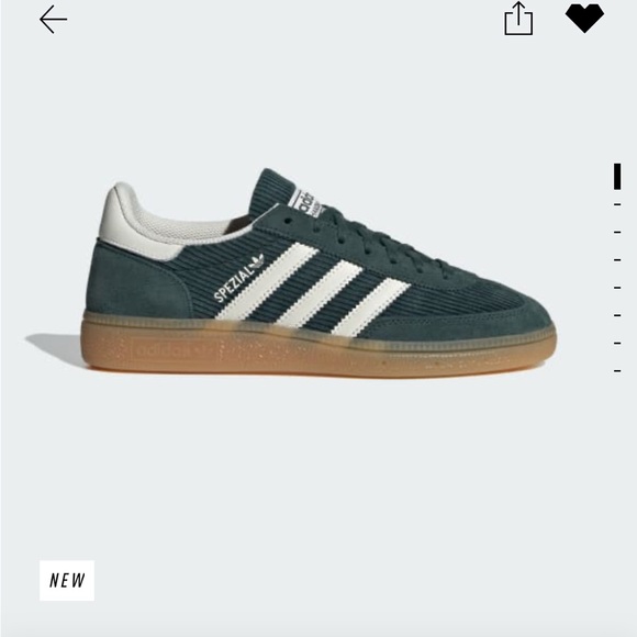 SOLD OUT | NWT | Adidas Handball Spezial | 6.5 | Mineral Green - Picture 3 of 7